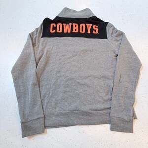 Victoria's Secret PINK Oklahoma State Cowboys Quarter-Zip Fleece Pullover